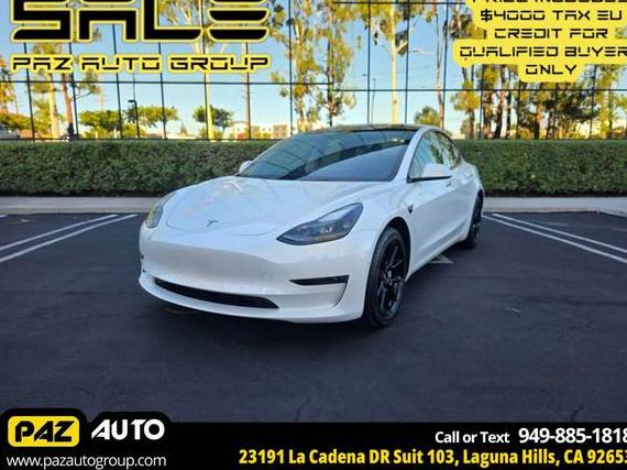 TESLA MODEL 3 2022 5YJ3E1EA5NF307694 image